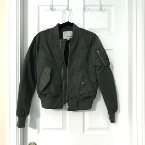 Aritzia Wilfred Free Bomber Jacket